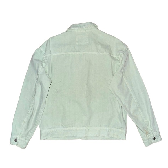 Forever 21 Light Green Jean Jacket - Picture 2 of 4